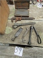 FORD, IH WRENCHES, UNUSUAL TOOLS, WET STONE