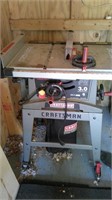 Craftsman table saw with bagger