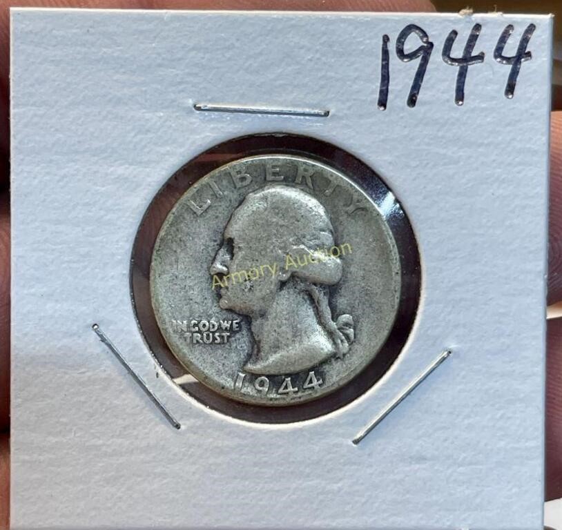 1944 SILVER WASHINGTON QUARTER