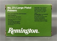 Remington No. 2.5 Large Pistol Primers (1000Ct.)