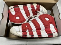 Red & White Nike Air Jordans Size 8