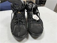 Black & Gold Nike Air Jordans Size 10