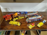 2 Silver Mountain Metal Trains, Toy Cars, Tonka