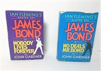 James Bond Books Lot of 2, by John Gardner