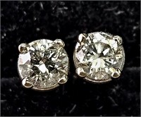 $500 14K  0.42G Diamond (0.19Ct) Earrings