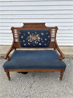 Vintage Victorian style Bench