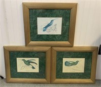 Hummingbird Prints, Lot of 3