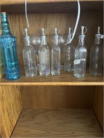 Contents of glass on shelf