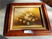 Original Oil on Canvas Still Life by Pasaianlt
