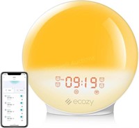 ecozy Sunrise Alarm Clock  Smart Wake Up Light APP