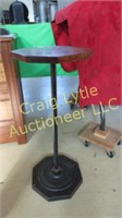 Cast iron base plant stand