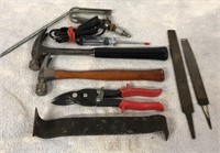 Craftsman Hammer, Snips, Carpet Tool, etc