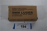 9MM Luger Ammo