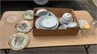 Camelot China Gracious 
Tin Plates (3),