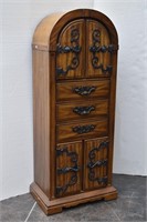 Spanish Gothic Cathedral Style Armoire/Dresser