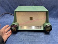 Vintage Motorola green radio
