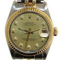 Rolex Oyster Perpetual Mid Size Datejust 31 Watch