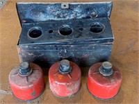 Box with Fuel Cans