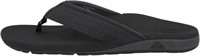 New Reef Men's Sandals, Ortho-Spring, Black, 8