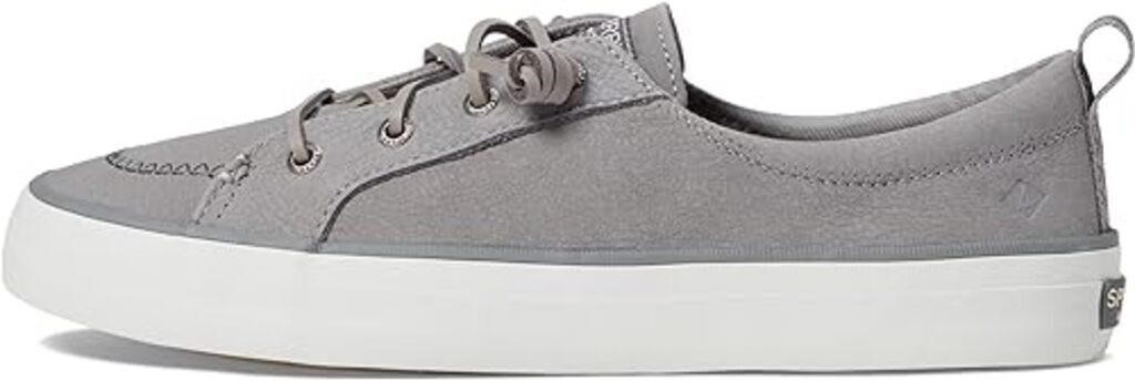 New Sperry men Crest Vibe Wash Leather Sneaker