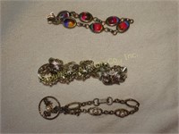 3 Costume jewelry bracelets