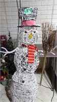 Lighted Snowman