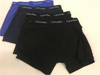 4 New Pairs Calvin Klein Size M Boxer Briefs