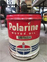 Standard Oil Polarine Motor Oil Can % Gal