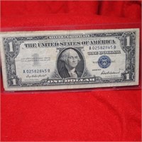 1957 Silver Certificate $1 Dollar Bill