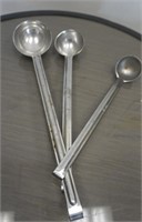 3X ASSORTED SIZE LADLES