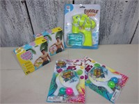 Beach Balls, Table Tennis Sets, & Bubble Gun - NEW