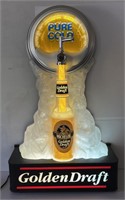 (QQ) Michelob Golden Draft Lighted Motion Sign,