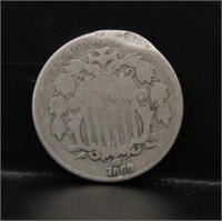 1869 U.S. SHIELD NICKEL