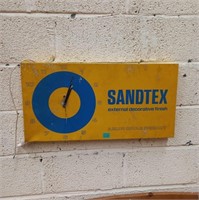 Vintage "Sandtex" Metal Builders Merchant's