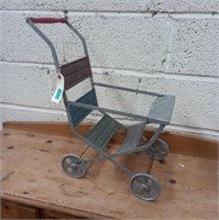 Vintage Child's Toy - Buggy with Metal Wheels