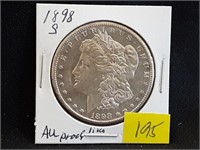1898S Morgan Dollar