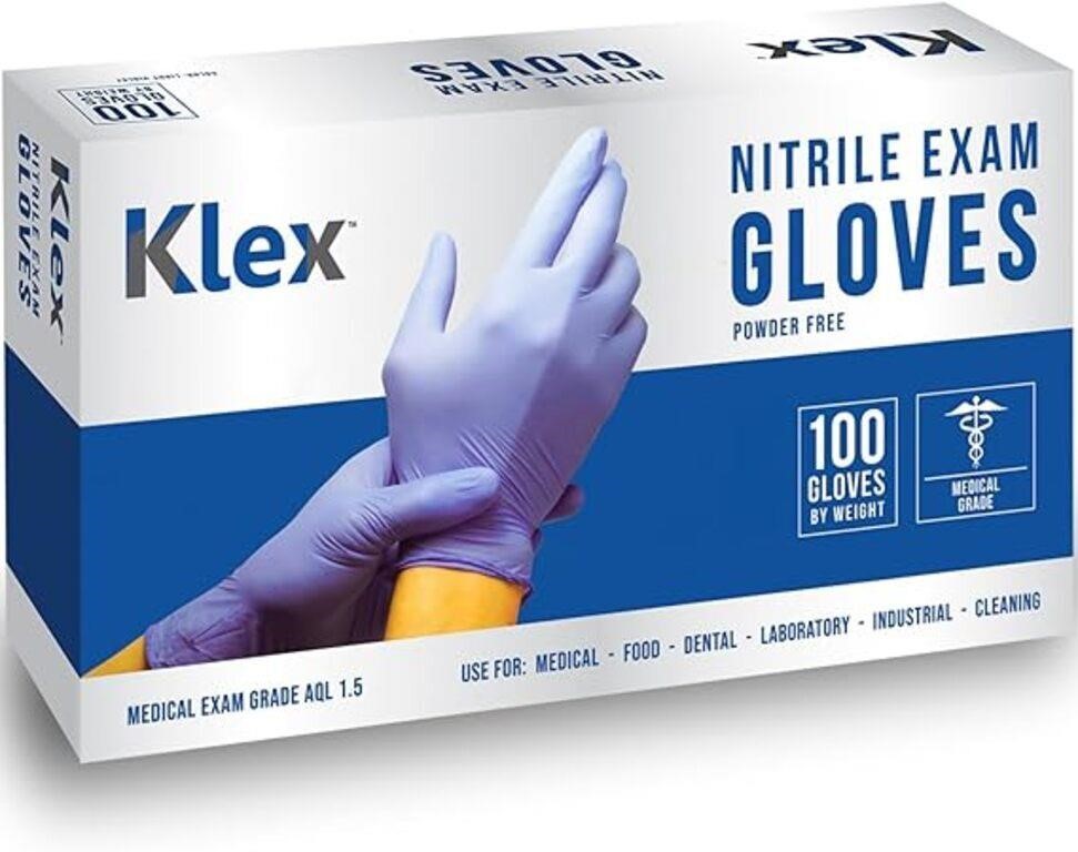 Klex Nitrile Exam Gloves - Medical Exam Grade,