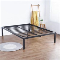 Olee Sleep Metal Steel Slate Bed Frame, Twin