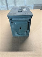 Metal ammunition box