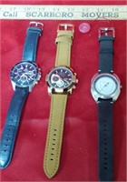 Wristwatch Lot of 3