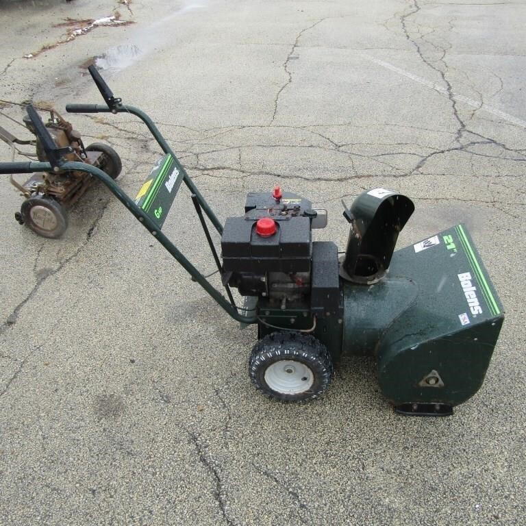 Bolens 21" 6HP snowthrower