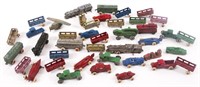 METAL TOY CARS, PLANES, TRAIN CARS & MORE - LOT OF