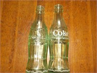 2 Coca-Cola bottles Erie, PA + Bloomington, IN