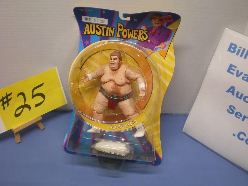 Austin Powers Figure, Fat B@c#SR!