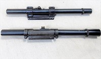 2 small rifle scopes