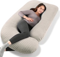 U-Shape Pregnancy Pillow  Velvet Cover