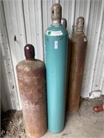 Oxygen and Acetylene Gas