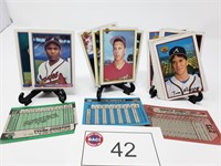 BOWMAN, ASSORTED YEARS, BRAVES