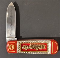 Franklin Mint Fire Engine Pocket knife