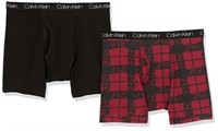 Calvin Klein Boys' 2 Pack Boxer Briefs | Premium C